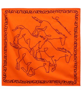 Бандана SJ-BANDANA-03 Horse Orange