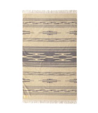 Покрывало Cotton Pile Blanket Native Motif Beige M