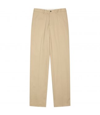 Брюки Flat Front Chino Beige