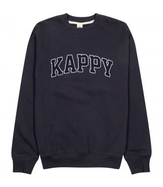 Толстовка Kappy Logo Stitch Navy