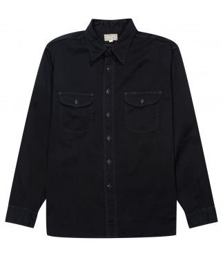 Рубашка Work Herringbone Black