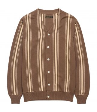 Кардиган Stripe Knit Brown