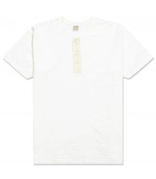 Футболка Slub Yarn Henley White