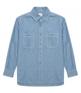 Рубашка W's Chambray Work Blue