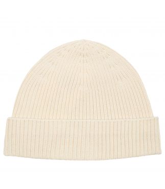 Шапка Solid Wool Knit Ivory