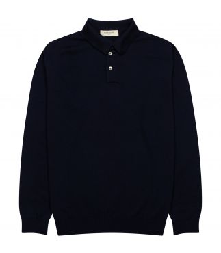 Свитер Wool Poloneck Navy