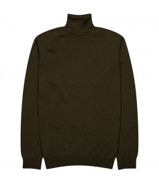 Свитер Wool Turtleneck Dark Olive