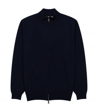 Свитер Wool Full-Zip Navy