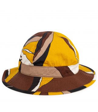 Панама US Navy Hat Print Yellow 