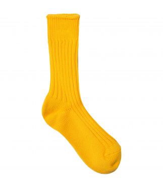 Носки ORG-01 Organic Ribbed Yellow