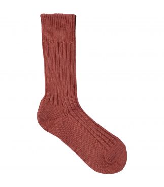 Носки ORG-01 Organic Ribbed Terracotta