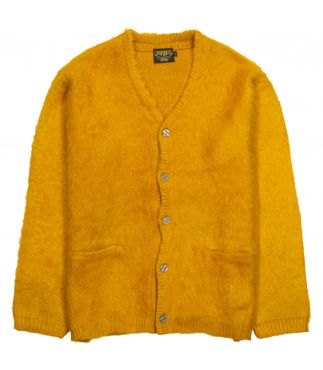 Кардиган Mohair Touch Mustard