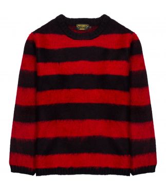 Свитер Mohair Touch Border Red