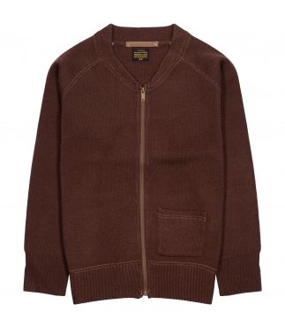 Свитер C-2 Zip Brown