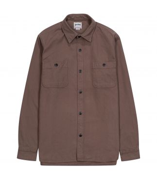 Рубашка Solid Viyella Grey