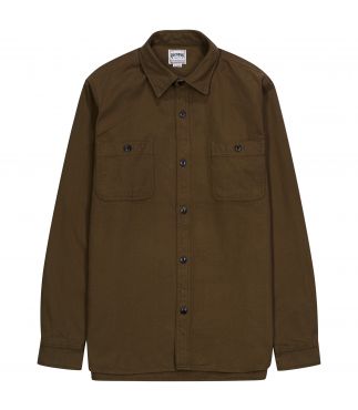 Рубашка Solid Viyella Olive