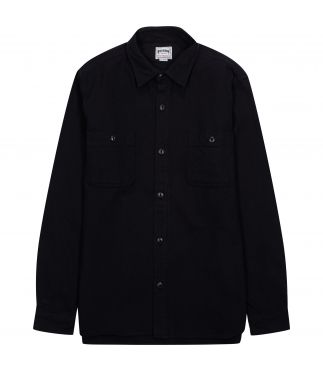 Рубашка Solid Viyella Black