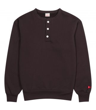 Толстовка Classic Sweat Henley Faded Black