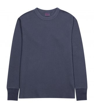 Лонгслив M's Waffle Blue