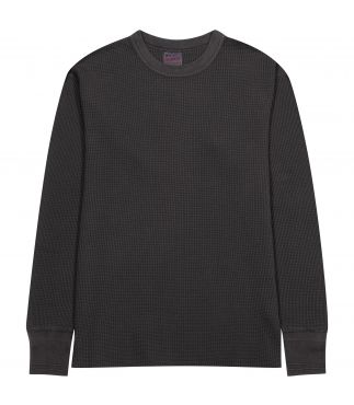 Лонгслив M's Waffle Faded Black