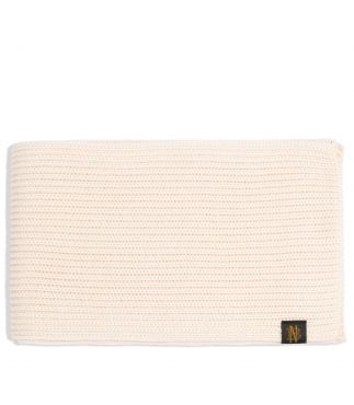 Шарф Solid Wool Rib Muffler Ivory