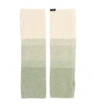 Перчатки Two-Way Alpaca Arm Warmer Off-White/Sage Green
