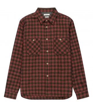 Рубашка Plaid Work Pink