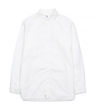 Рубашка Relaxed Fit Work Chambray White