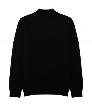 Свитер Wool Heavyweight Mockneck Black