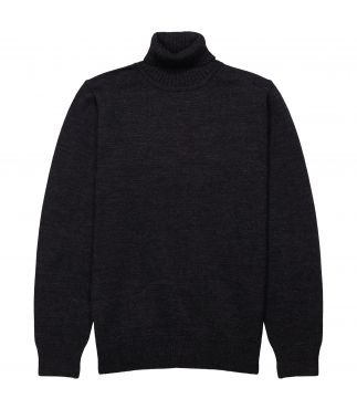 Свитер Wool Heavyweight Turtleneck Charcoal