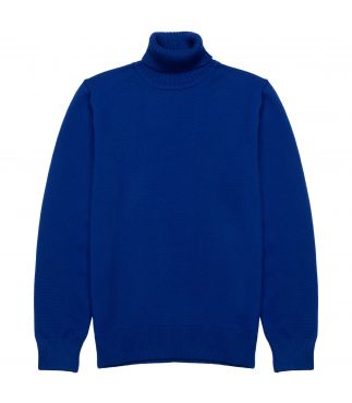 Свитер Wool Heavyweight Turtleneck Royal Blue