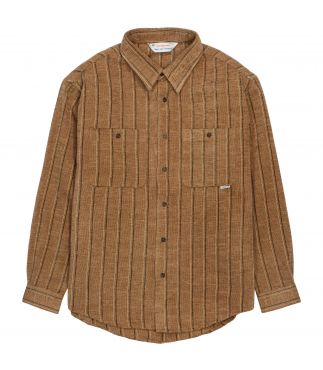 Рубашка Moleskin Stripe Brown
