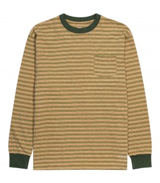 Лонгслив Multi Border Beige