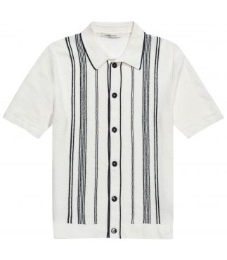 Рубашка Knit Stripe White