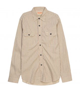 Рубашка Dobby Stripe Work Off-White