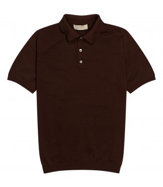 Футболка Ice Cotton Poloneck Brown