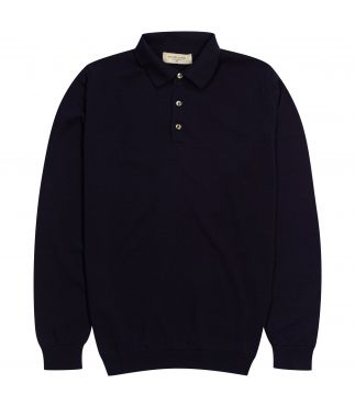 Лонгслив Ice Cotton Long Poloneck Navy