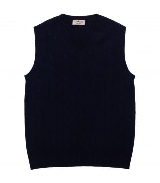 Жилет Wool V-Neck Navy