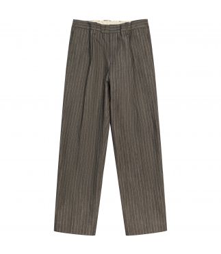 Брюки Striped Denim Gray