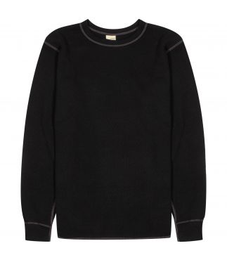 Лонгслив Cotton Thermal Black