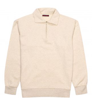 Толстовка Half-Zip Oatmeal