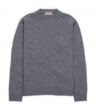 Свитер Wool Crew Neck Grigio Medio