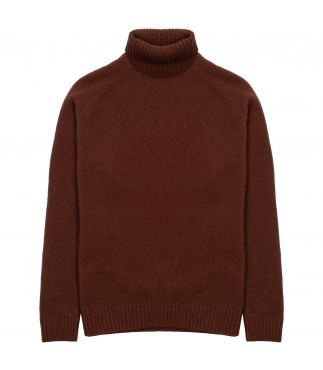 Свитер Wool Turtle Neck Cacao