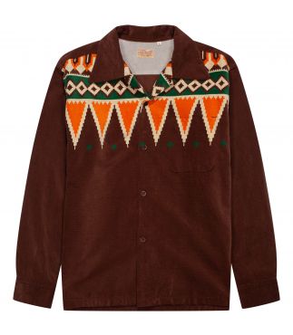 Рубашка Guatemala Pattern Brown