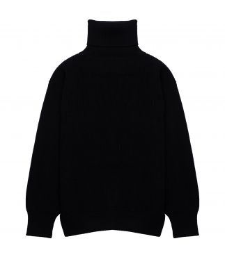 Свитер Wool Turtleneck Knittin Mills Black