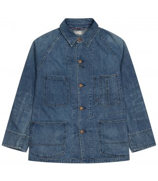 Куртка Selvedge Light Denim Vintage Wash Blue