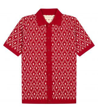 Кардиган Zigger Diamantes Deep Red