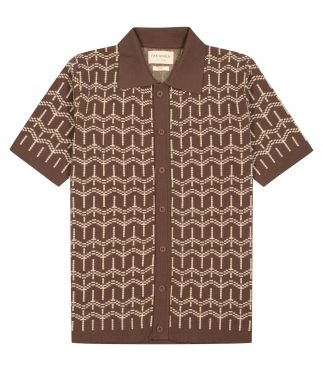 Кардиган Zigger Palm Tree Dark Brown