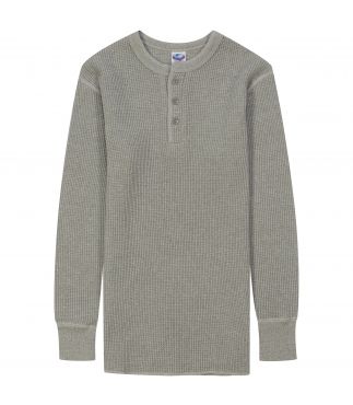 Лонгслив Mega Thermal Henley Neck Salt & Pepper