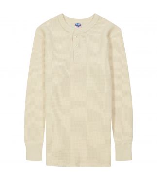 Лонгслив Mega Thermal Henley Neck Vanilla